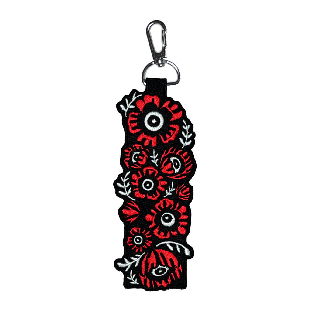 Patch: Poppies Keyring