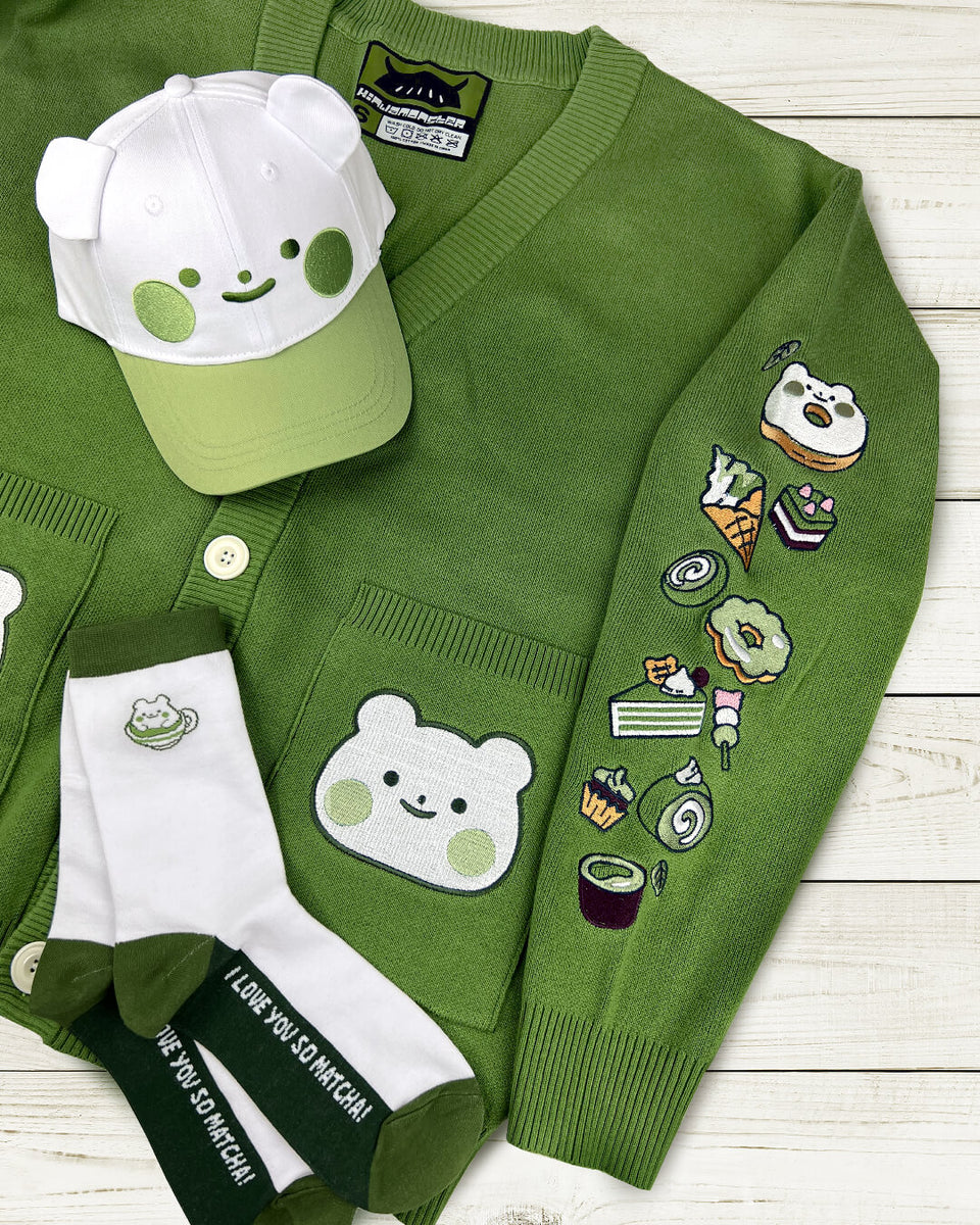 Cardigan: Matcha– KINWAMONSTER