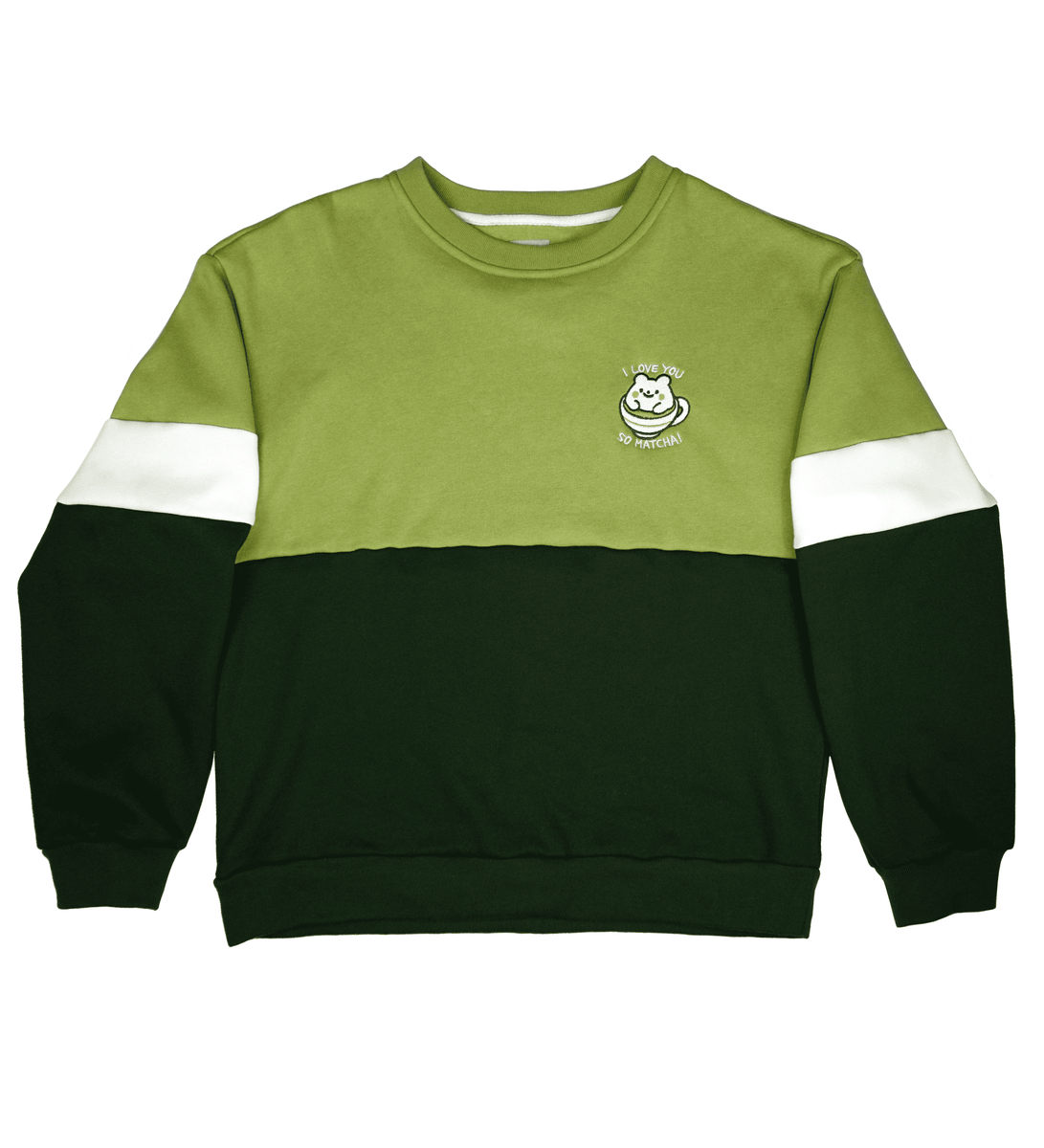 macha 様 Sweatshirt: I LOVE YOU SO MATCHA– KINWAMONSTER