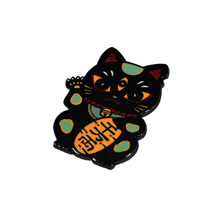 Enamel Pin: LUCKY CAT