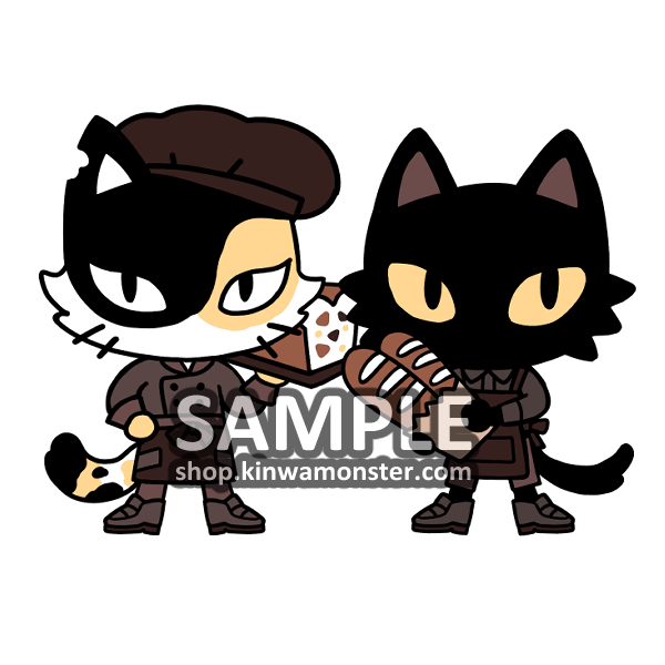 Sticker: Bao and Hei (Last Chance!)