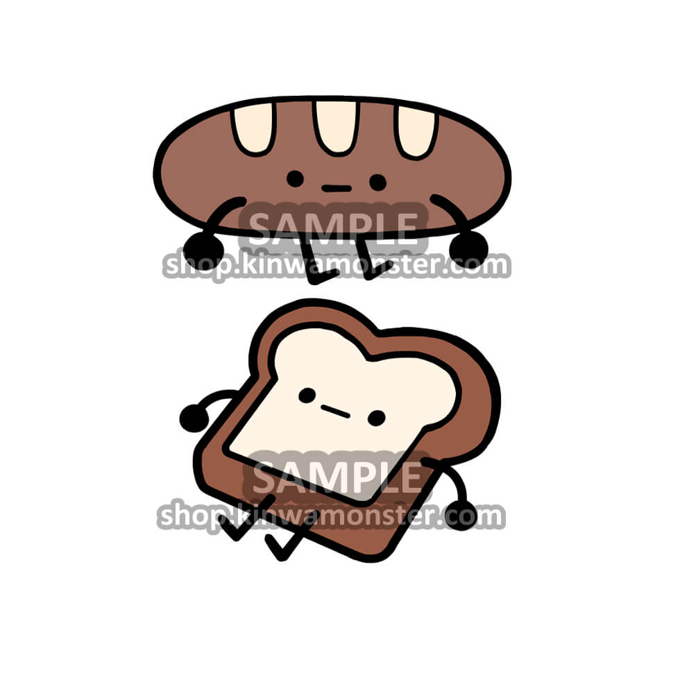 Sticker: Bread (Baguette Last Chance!)
