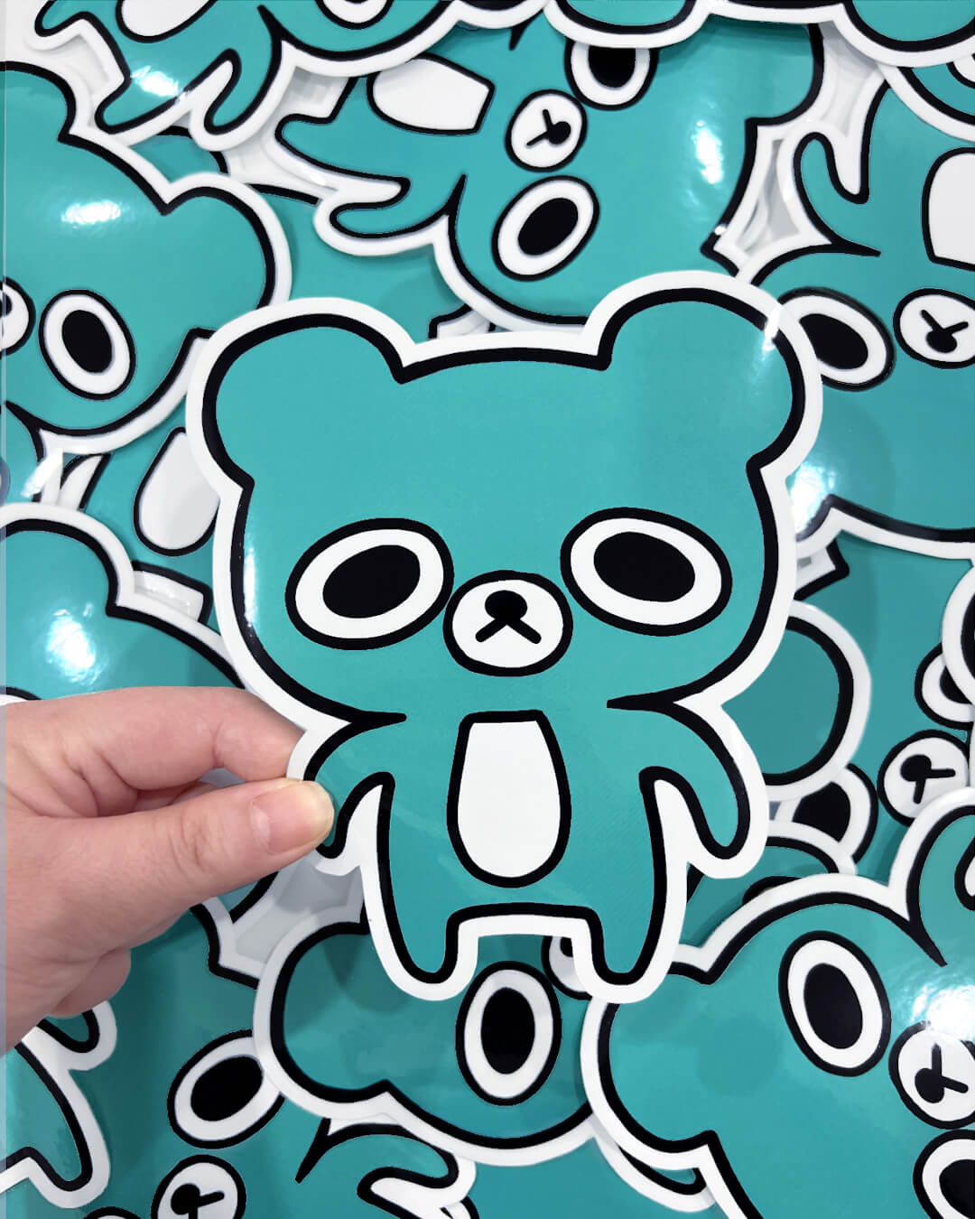 Sticker: Lazy Bear (Large)– KINWAMONSTER