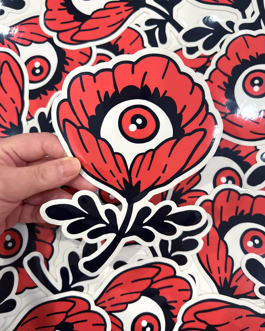 Sticker: Poppy (LARGE)