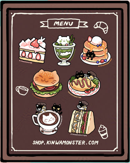 Cafe Stickers