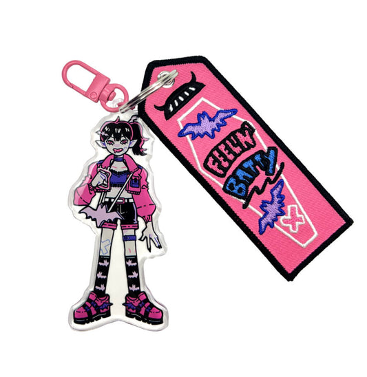 Keychain: Hayley the Vampire