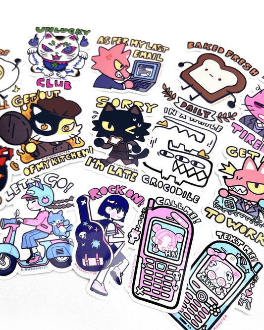 Clear Stickers VOL. 2