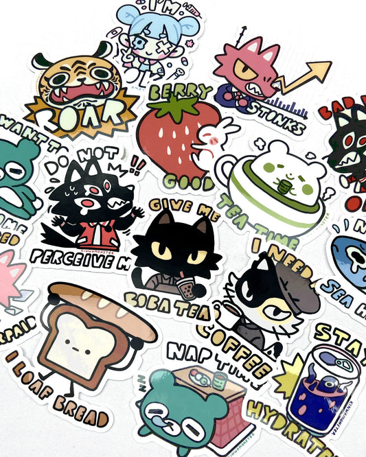 Clear Stickers VOL. 1