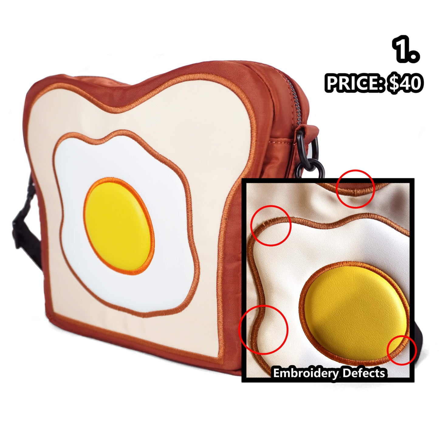 MISPRINT: Toast Bread Bag