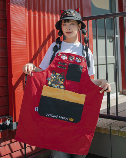 Apron: Lucky Cat