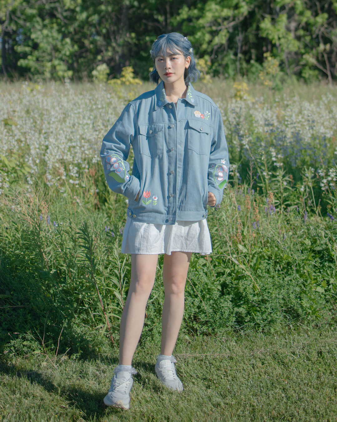 Jacket: FLOWERS Denim