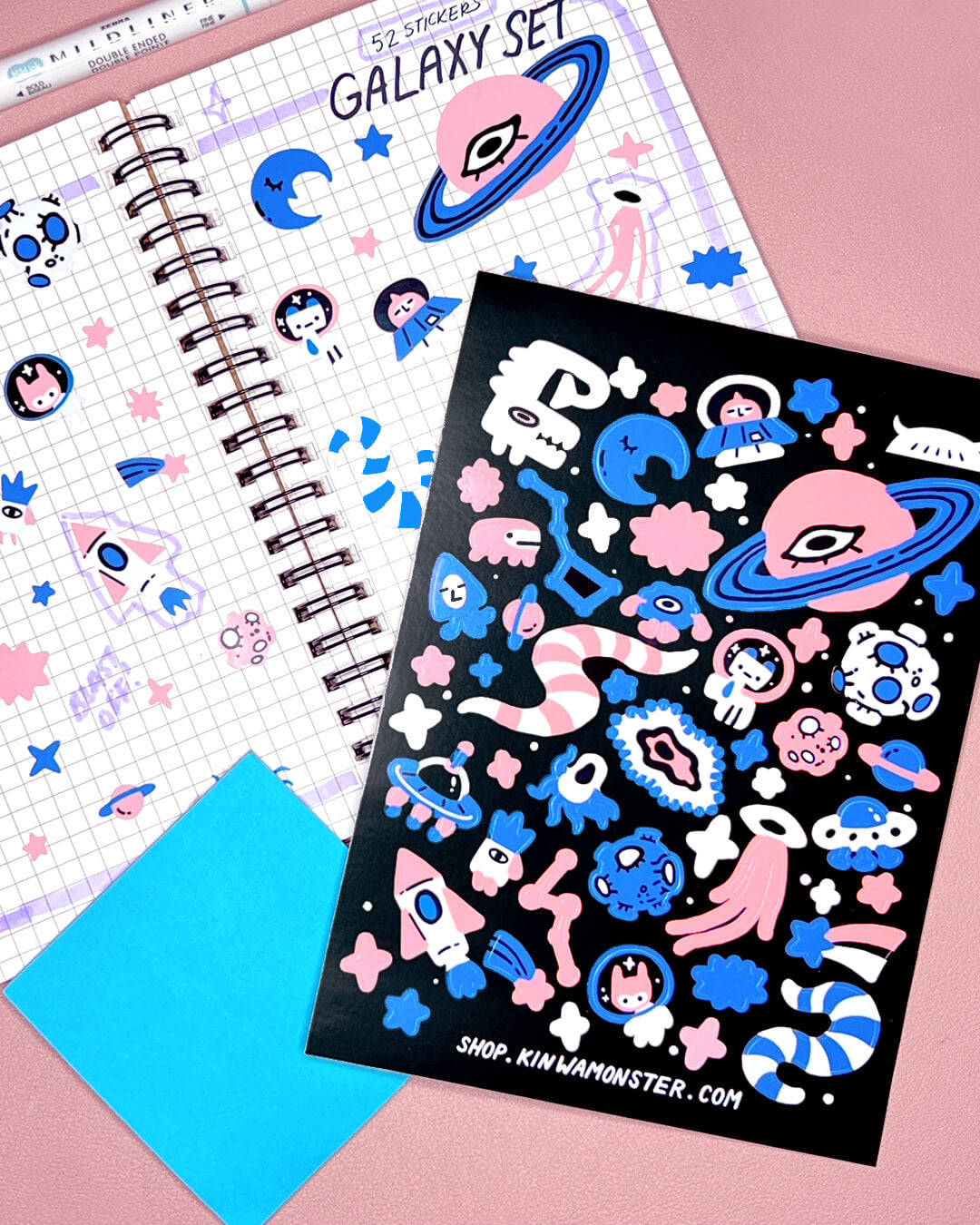 Sticker Sheet: Galaxy