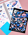 Sticker Sheet: Galaxy