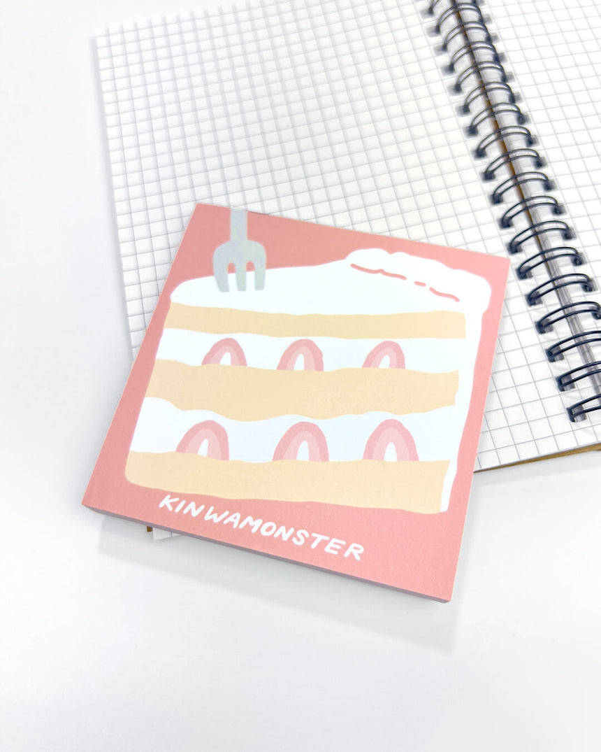 Memo Pad: Cake Square– KINWAMONSTER