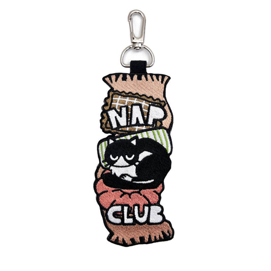 Patch: Nap Club Keyring