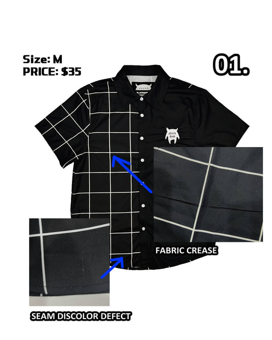 DEFECT: GRID LOGO Button-Up