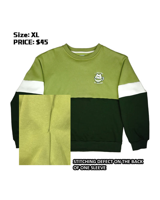 DEFECT: I LOVE YOU SO MATCHA Sweatshirt