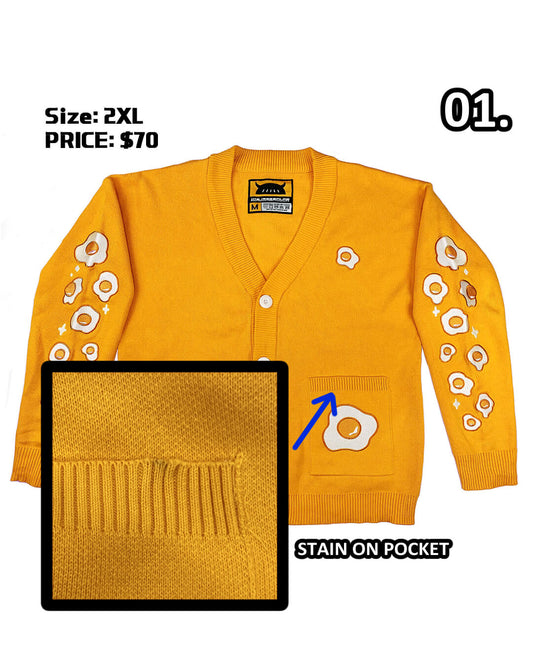 DEFECT: Egg Cardigan (Various Sizes)