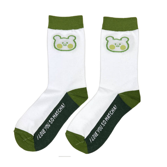 Matcha Bear Sock V2 (SAMPLE)