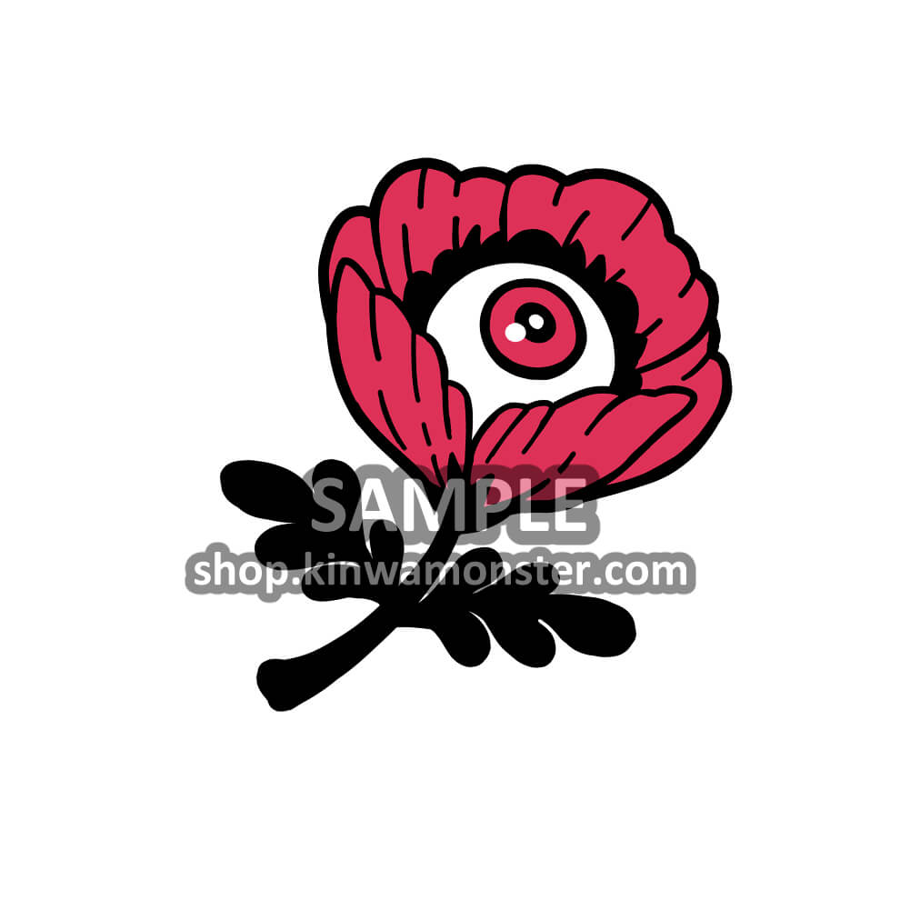 Sticker: Poppy Flower