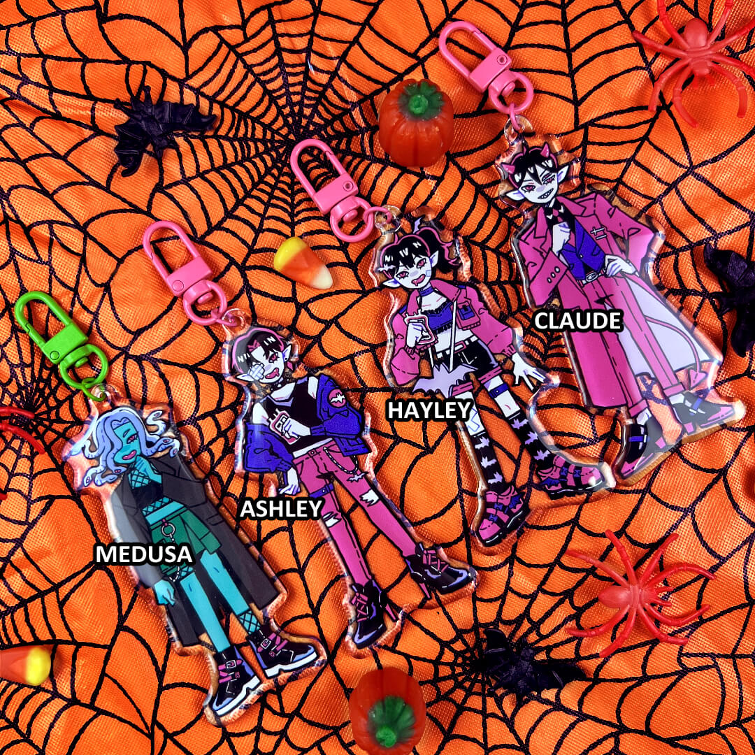 MISPRINT: Halloween Fashion Keychain