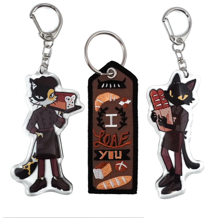 Keychain: Bao and Hei