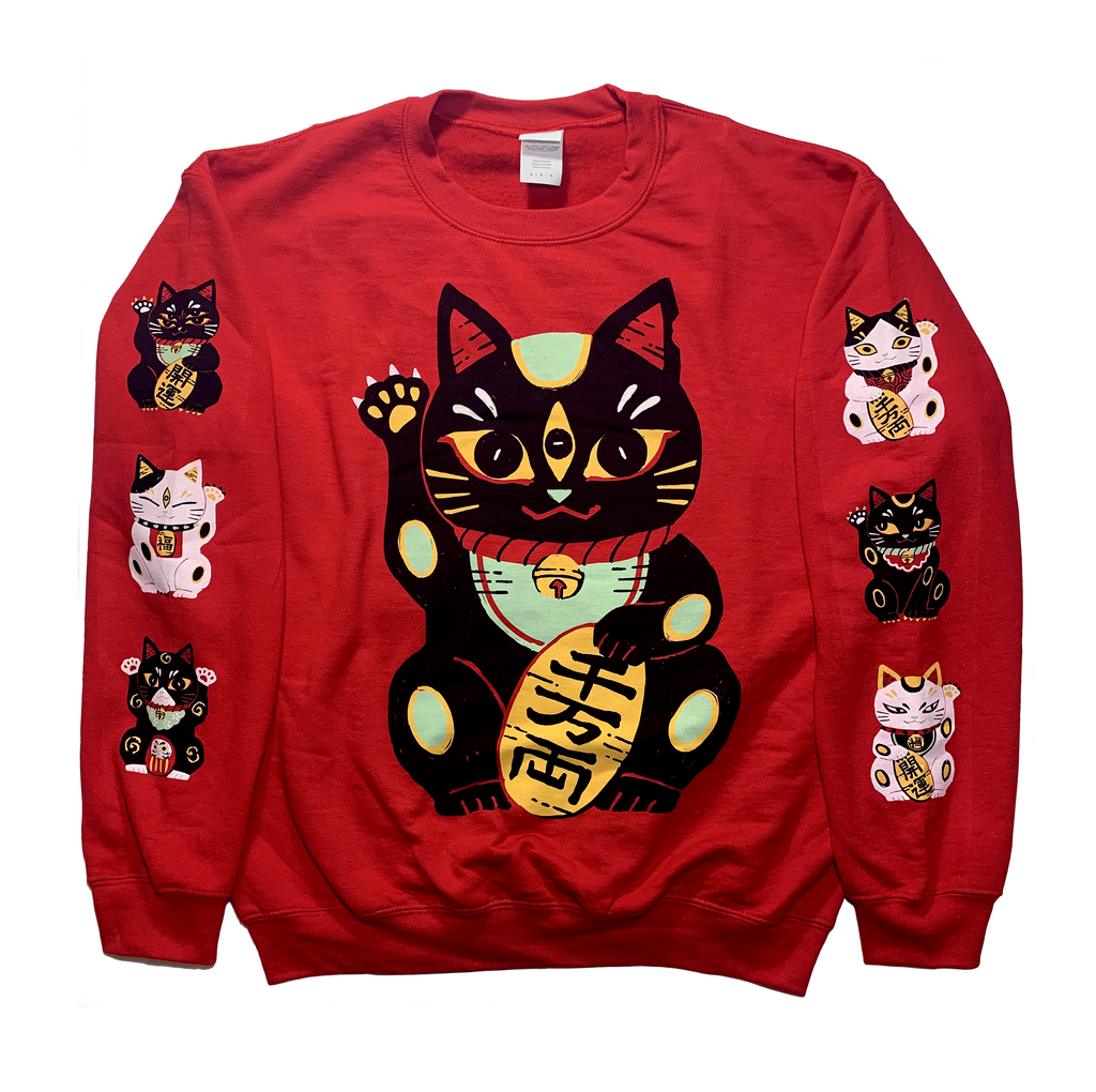 Lucky hot sale cat sweater