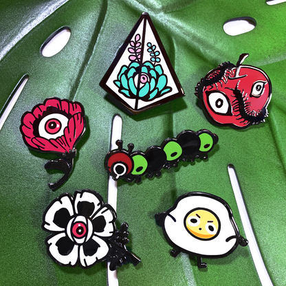 Enamel Pin: Poppy